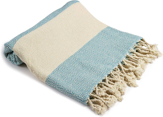 Aegean Concept Turkish Beach Towels – Oversized, Quick-Dry