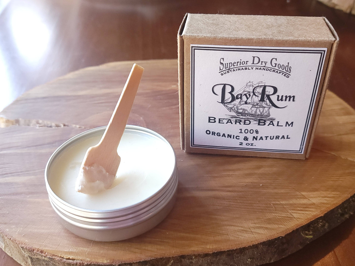 Organic Bay Rum Beard Balm | All Natural