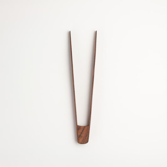 Walnut Wood Tongs - Kitchen Serving Utensils