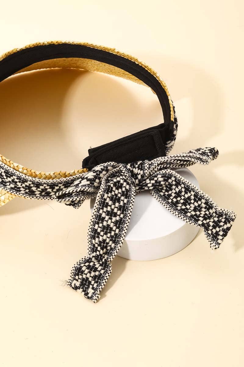 Diamond Band Visor Sun Hat