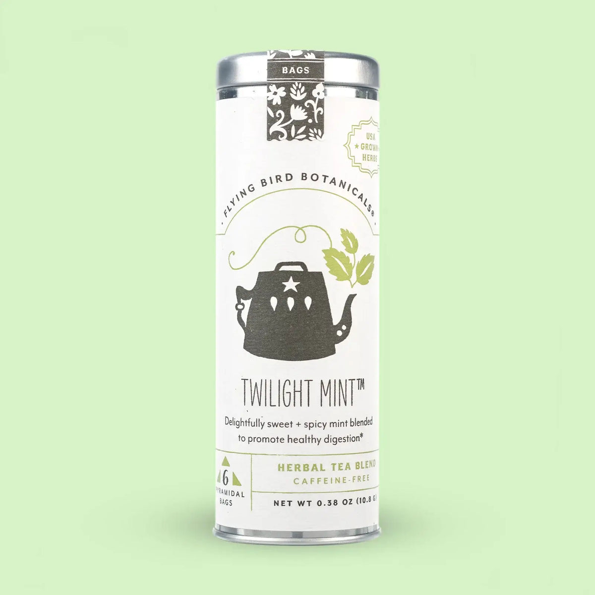 Twilight Mint (ORG) – 6 Tea Bag Tin