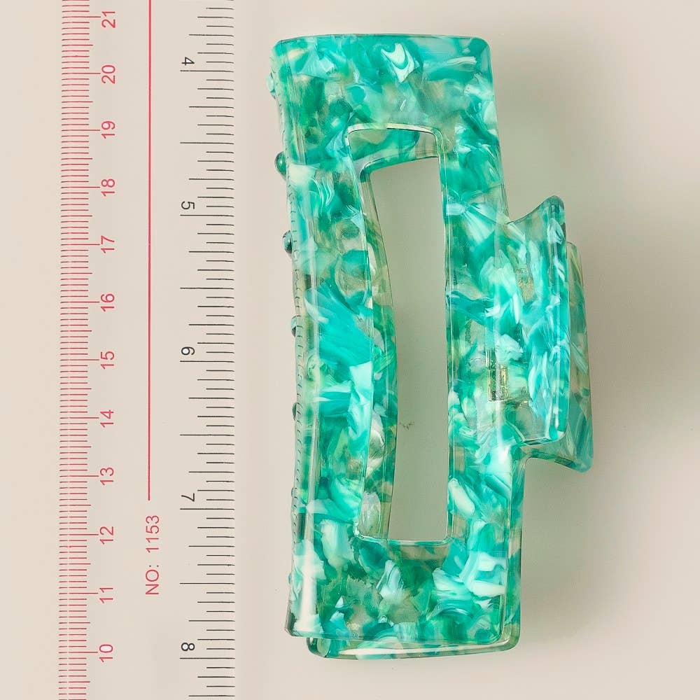 Bright Assorted Acetate Hair Claw Set