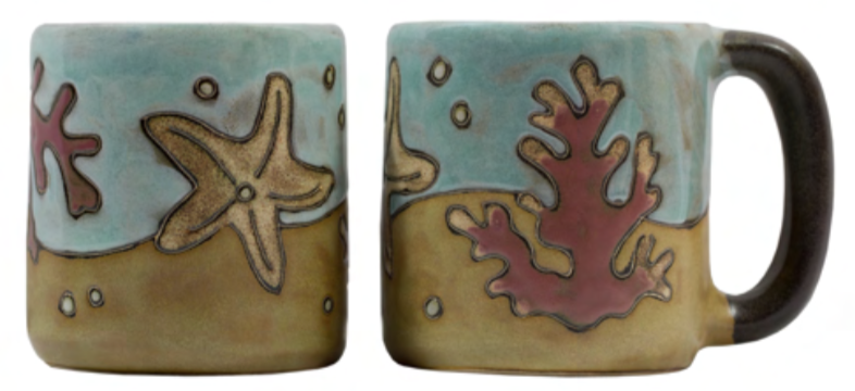 Mara Stoneware Sea Floor Mug