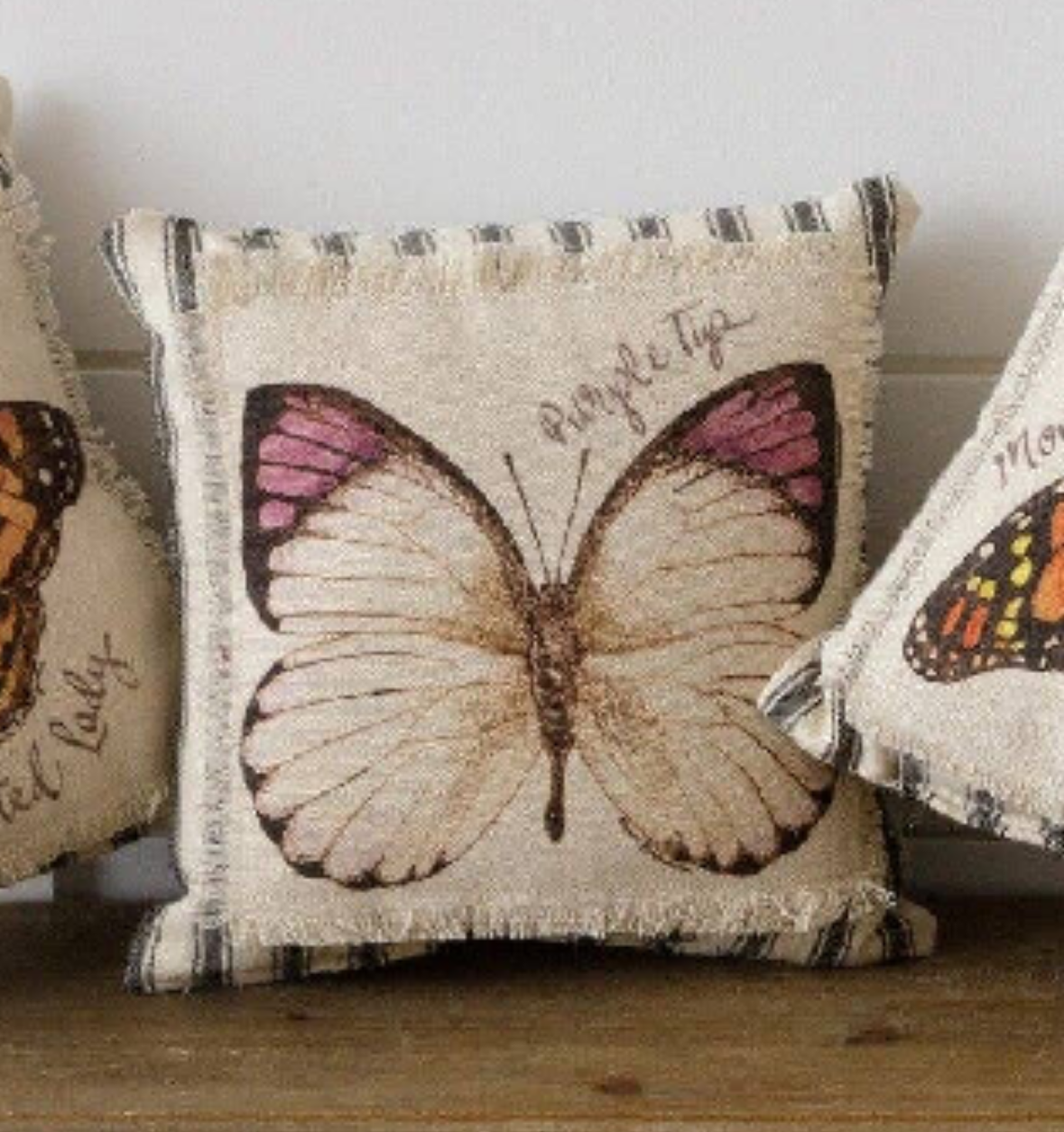 Mini Pillows - Watercolor Butterflies