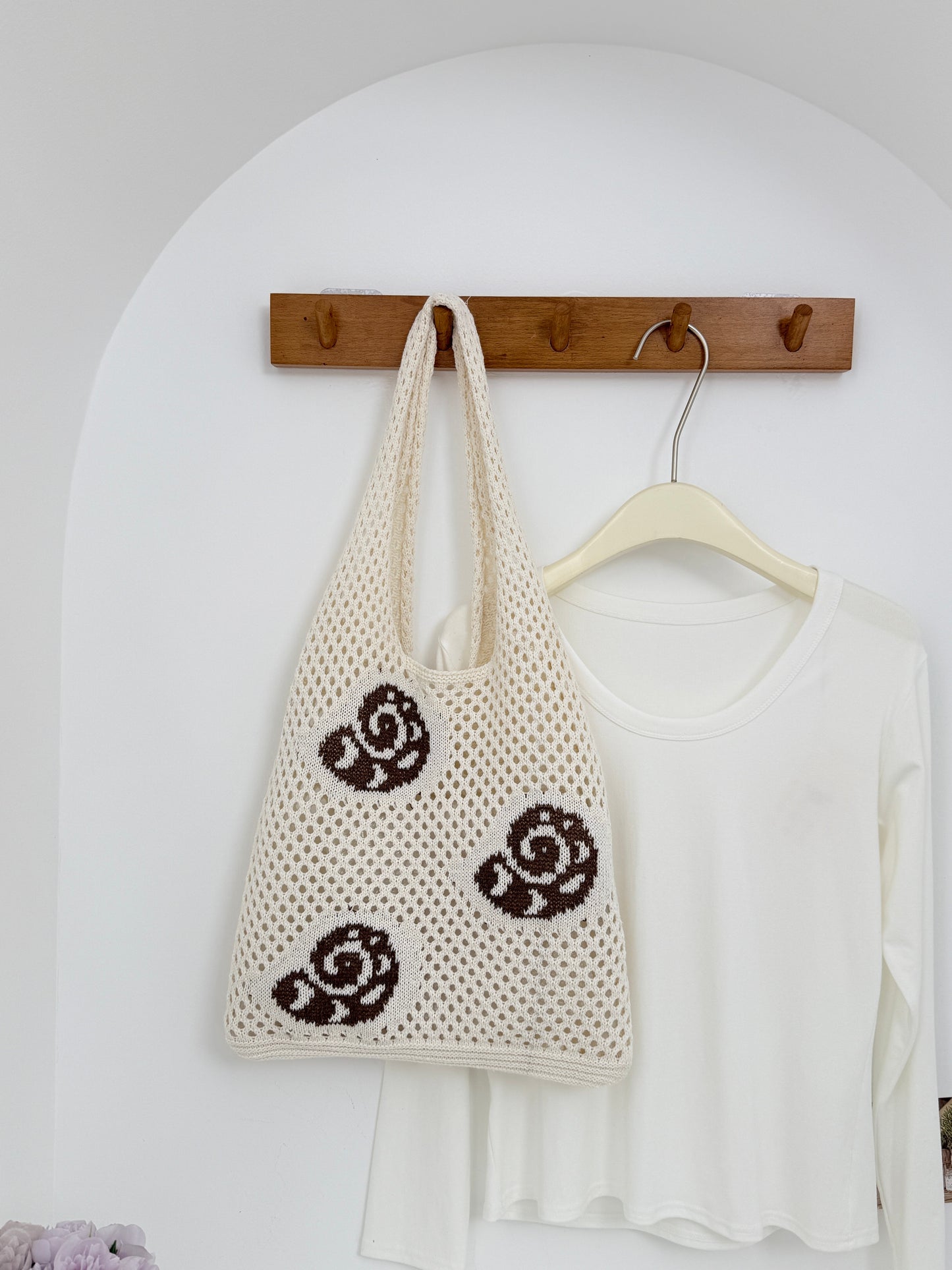 Crochet Beach Tote Bag