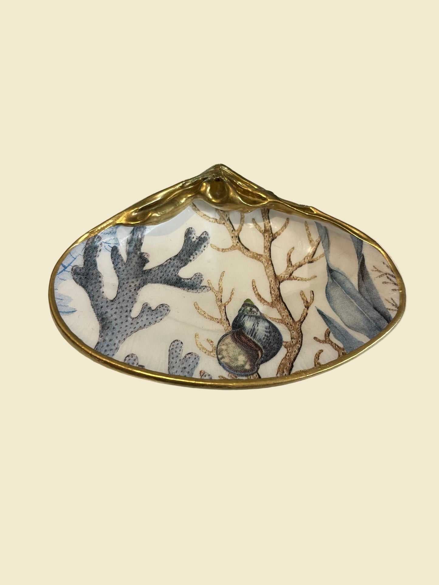 Shell Dish | Kelp green