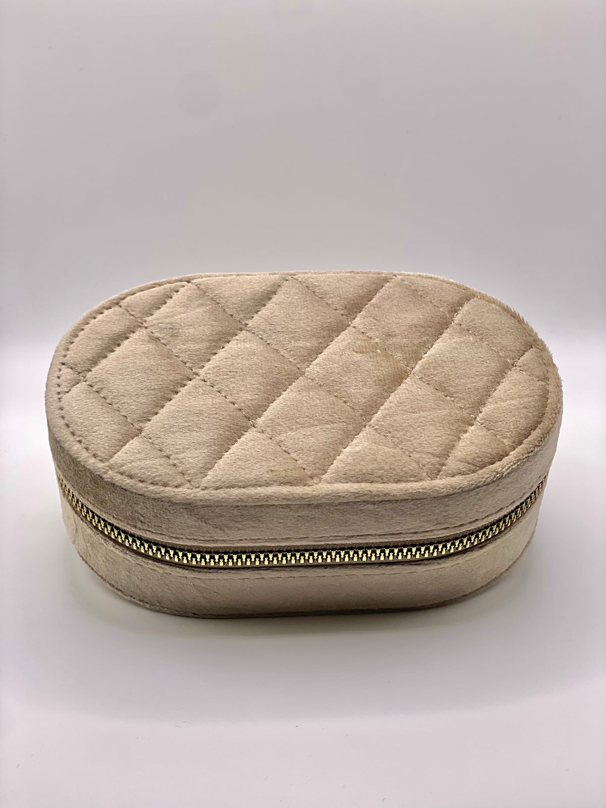 Large Jewelry Case Quilted Velvet | variety