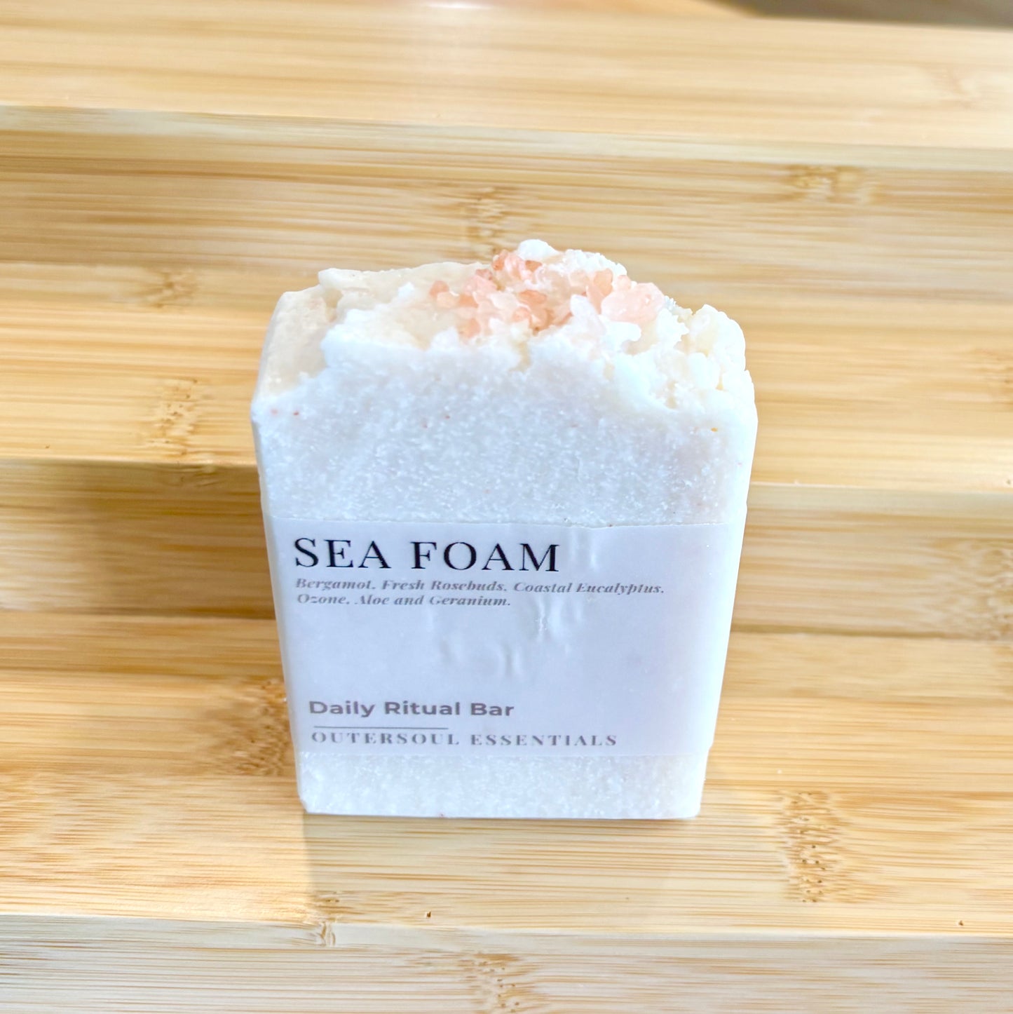 Sea Foam Daily Ritual Bar - Handmade Soap