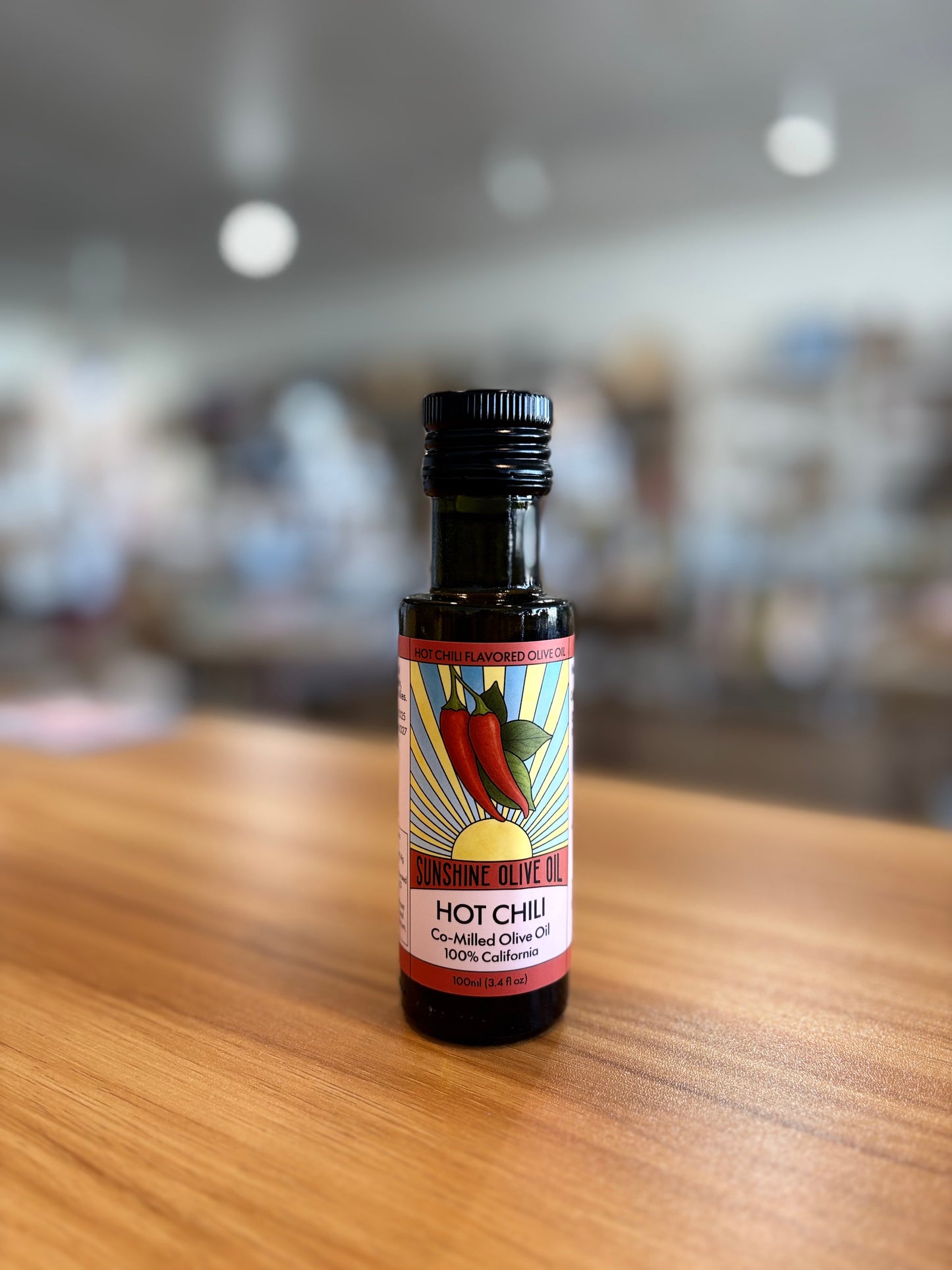 Hot Chili Co-Milled Olive Oil | Sunshine Olive Oil 100 ml