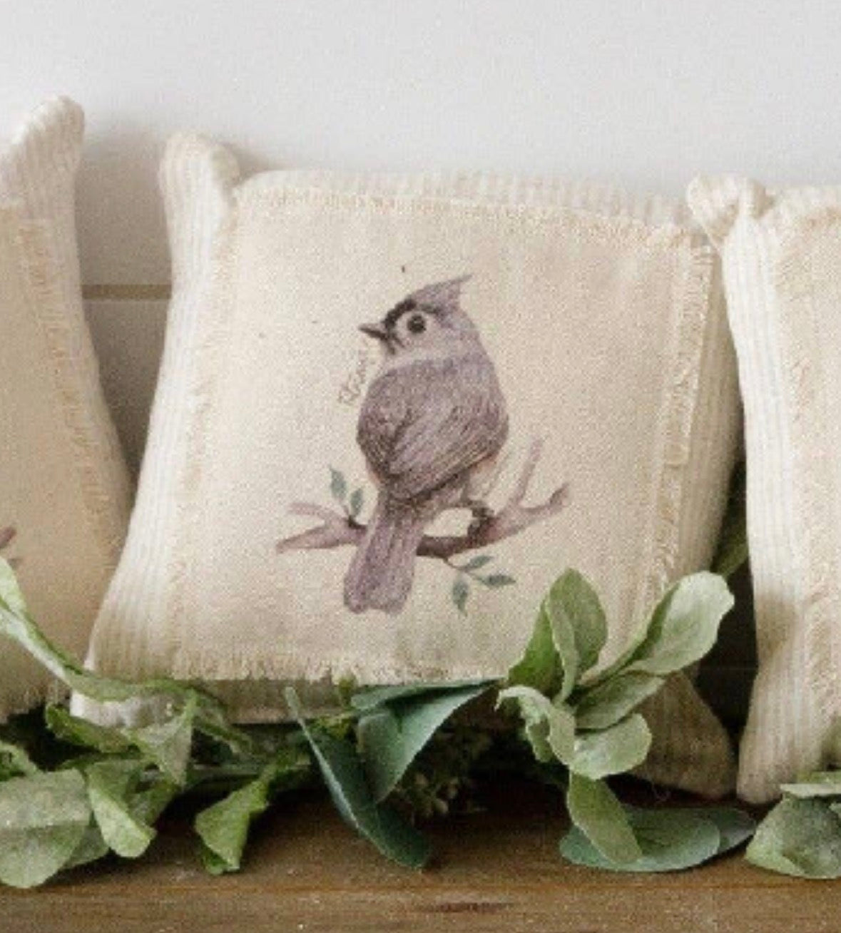 Mini Pillows - Birds On Branch