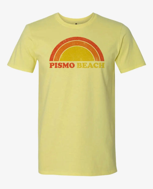 Pismo Beach Sun Sand Surf - Lemon Yellow