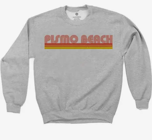 Pismo Beach Retro Bars - Crew Neck Sweater