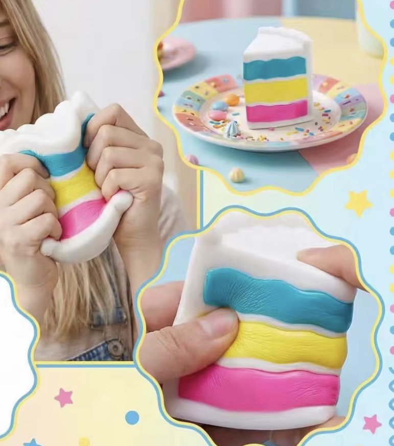 Cake Squishy Fidget Sensory Toy