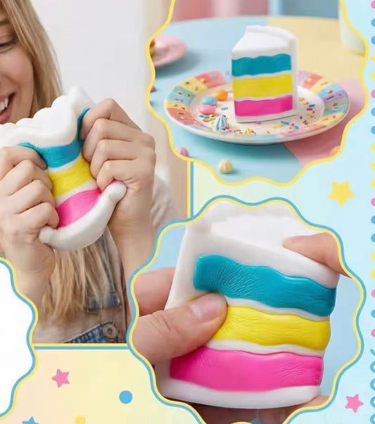 Cake Squishy Fidget Sensory Toy