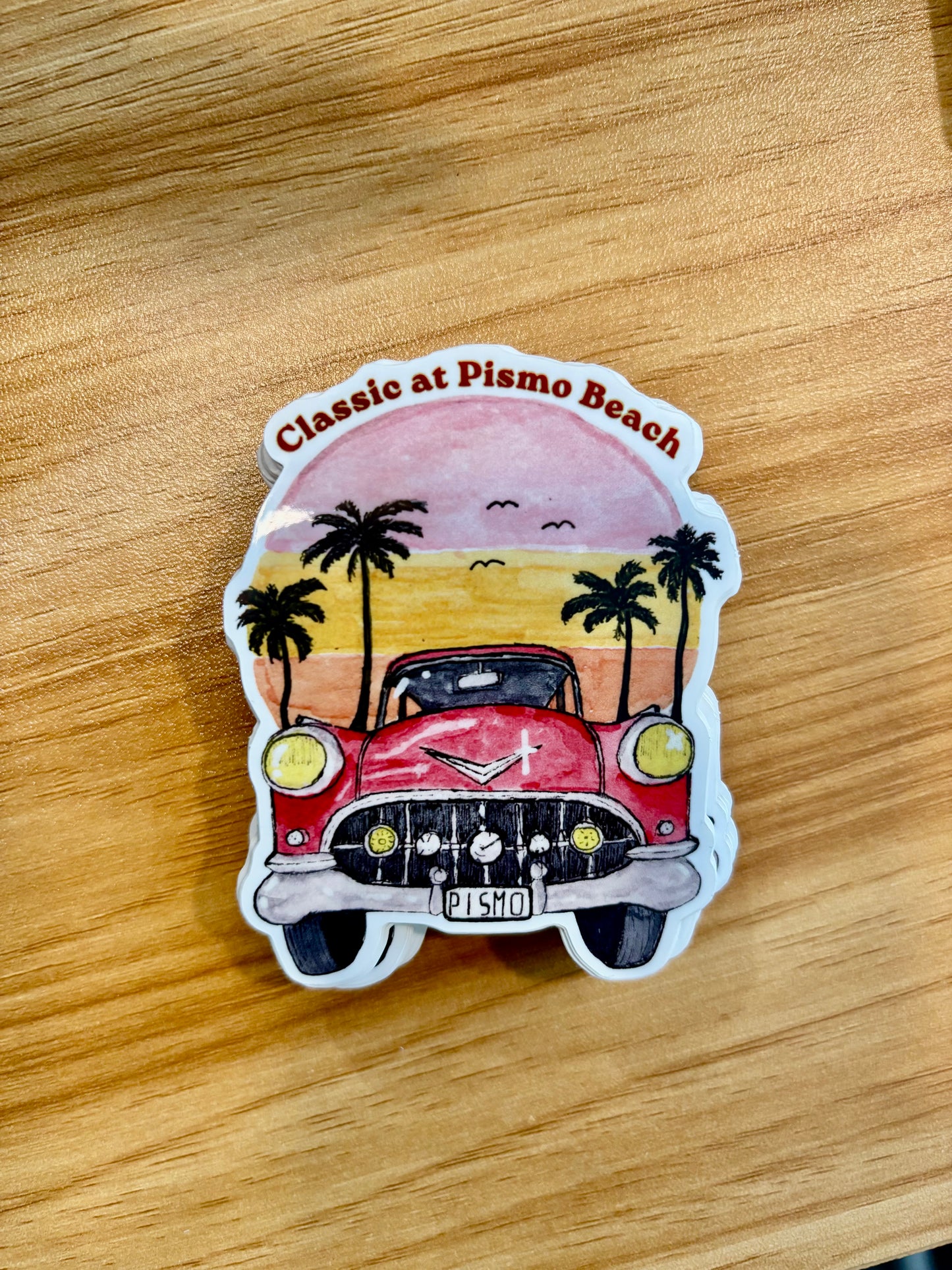 Pismo Classic Sticker