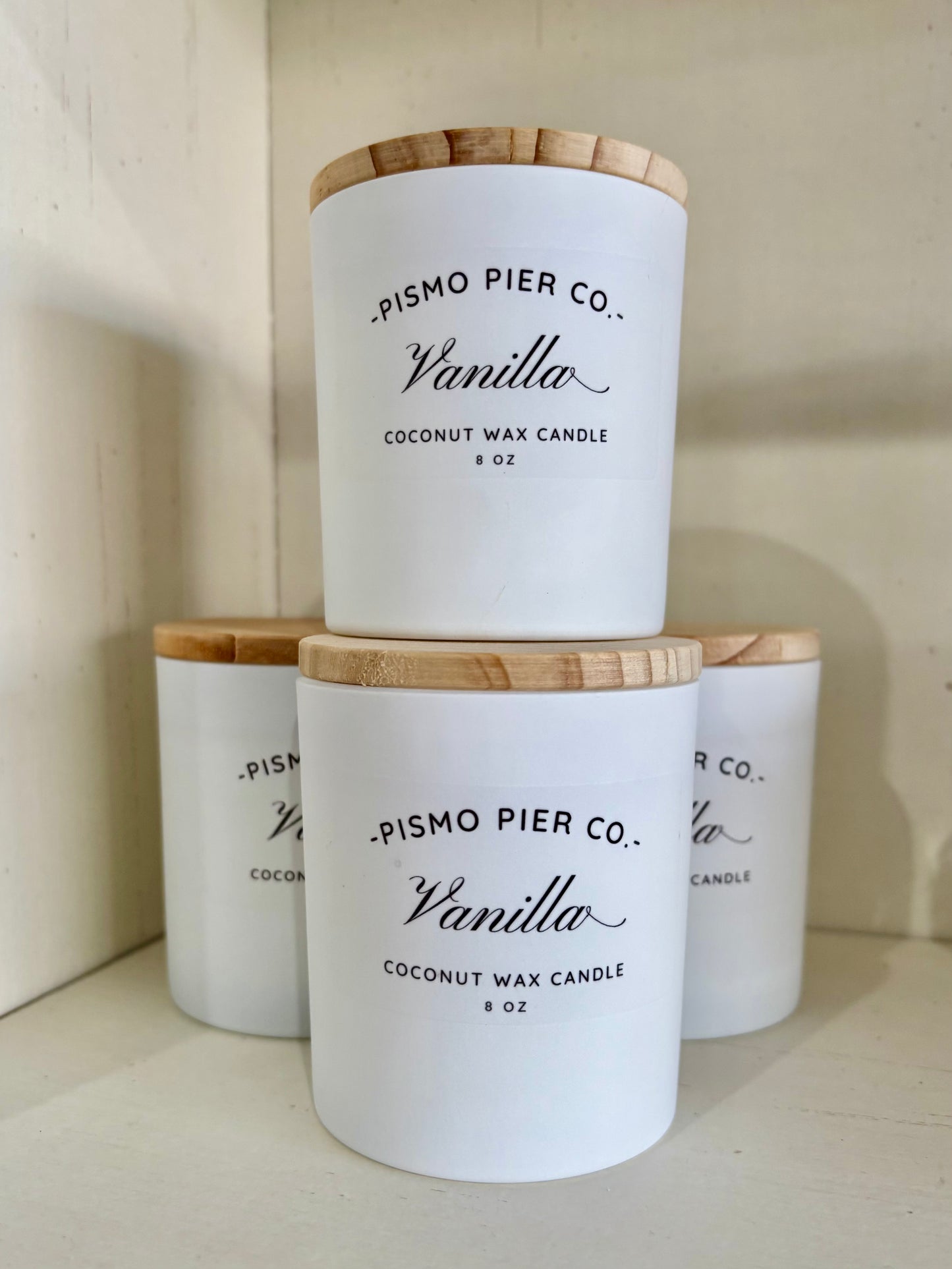 Hand Poured Coconut Wax Candle - Pismo Pier Co.