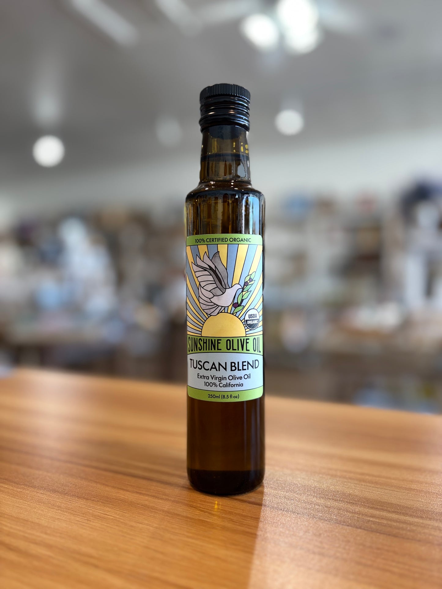 Tuscan Blend Extra Virgin Olive Oil | Sunshine Olive Oil 250 ml