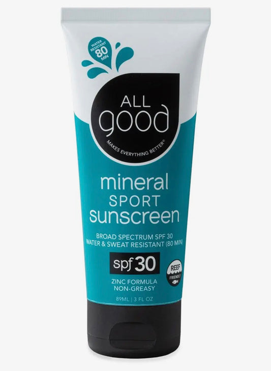 All Good Mineral Sport Sunscreen Lotion SPF 30