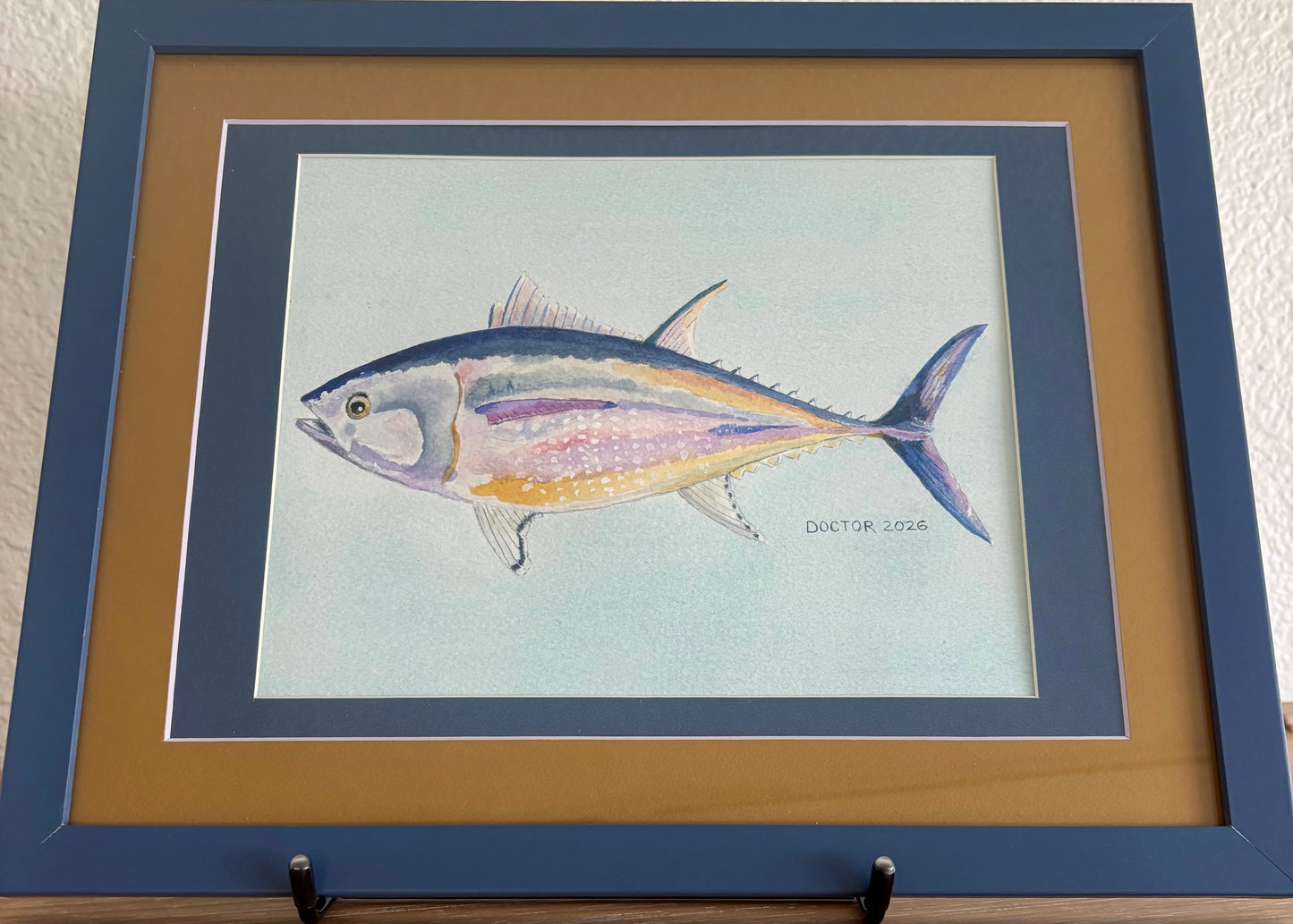 Blue Fin Tuna Original Watercolor