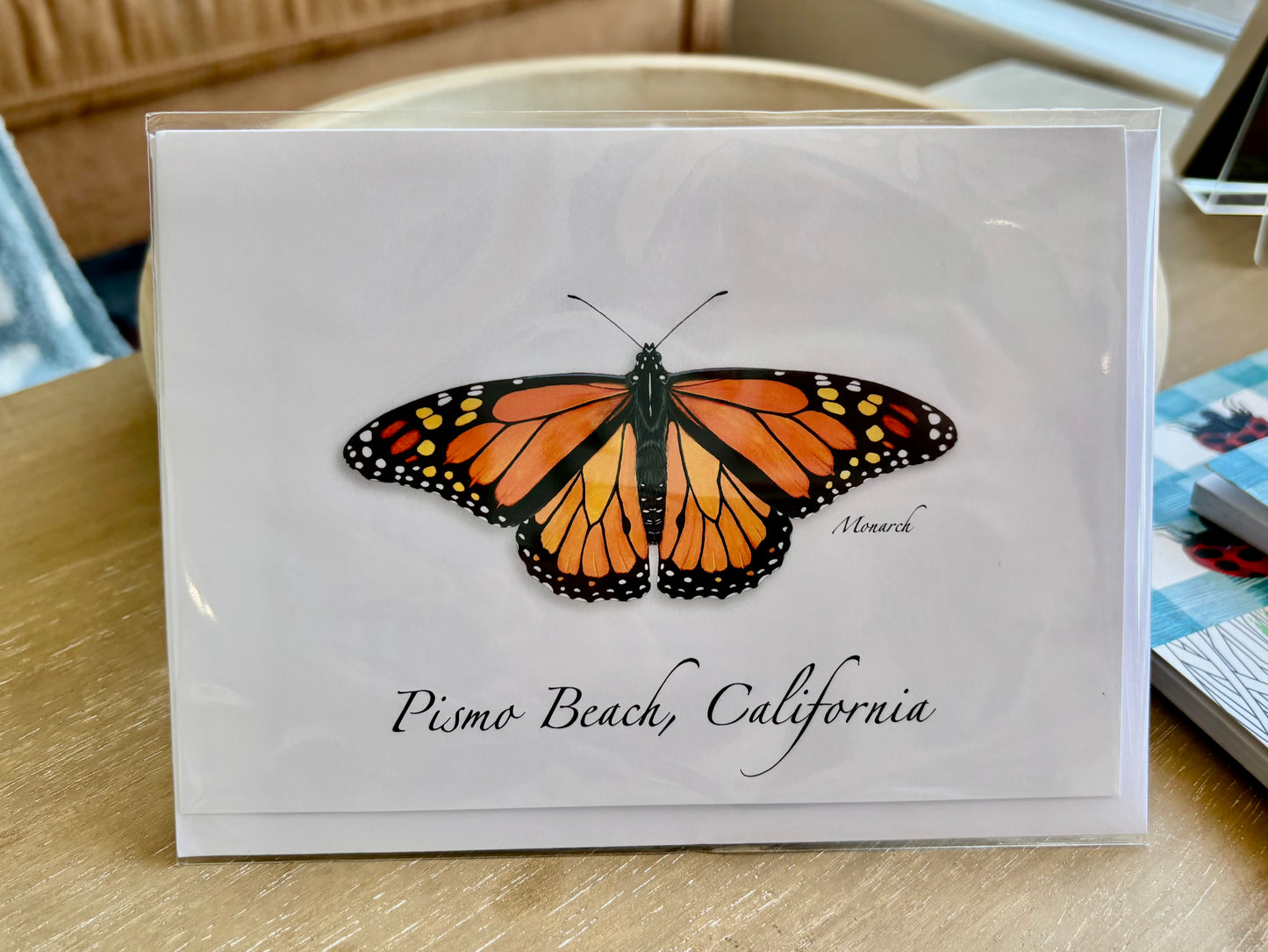 Monarch Pismo Beach Greeting Card