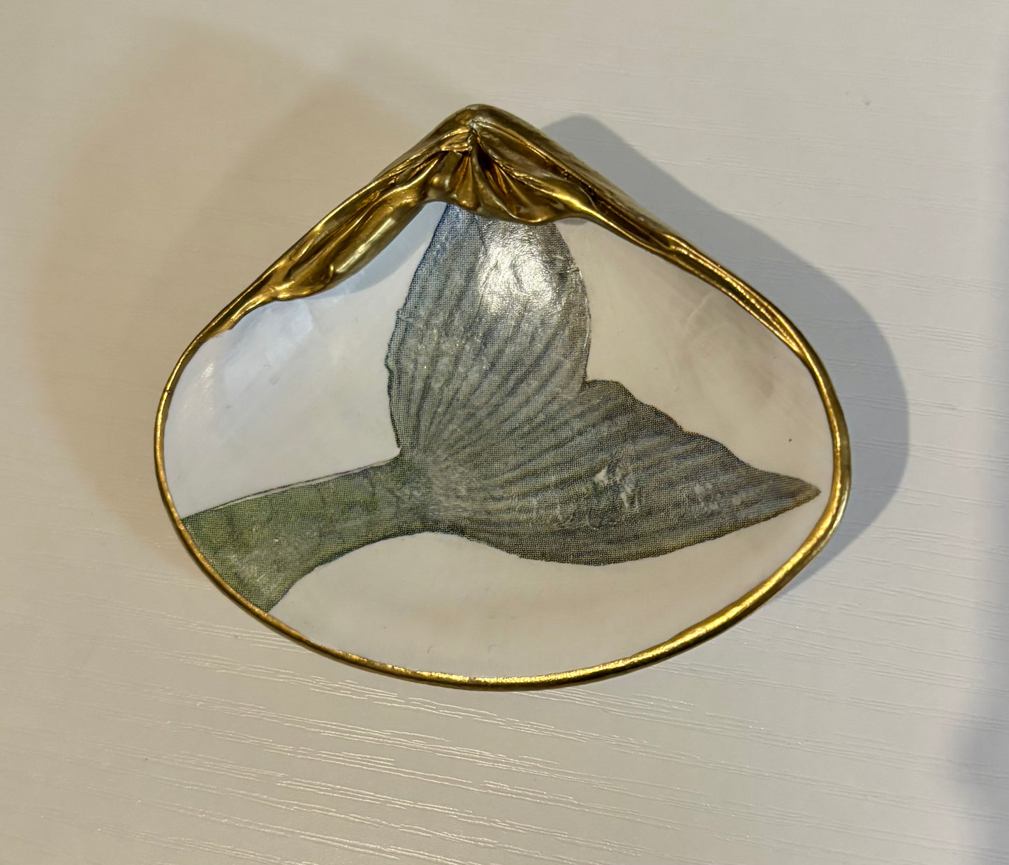 Shell Art - Whale Tail