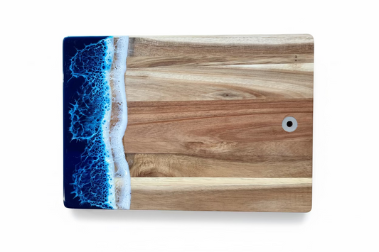 Resin Ocean Cutting Board 13”