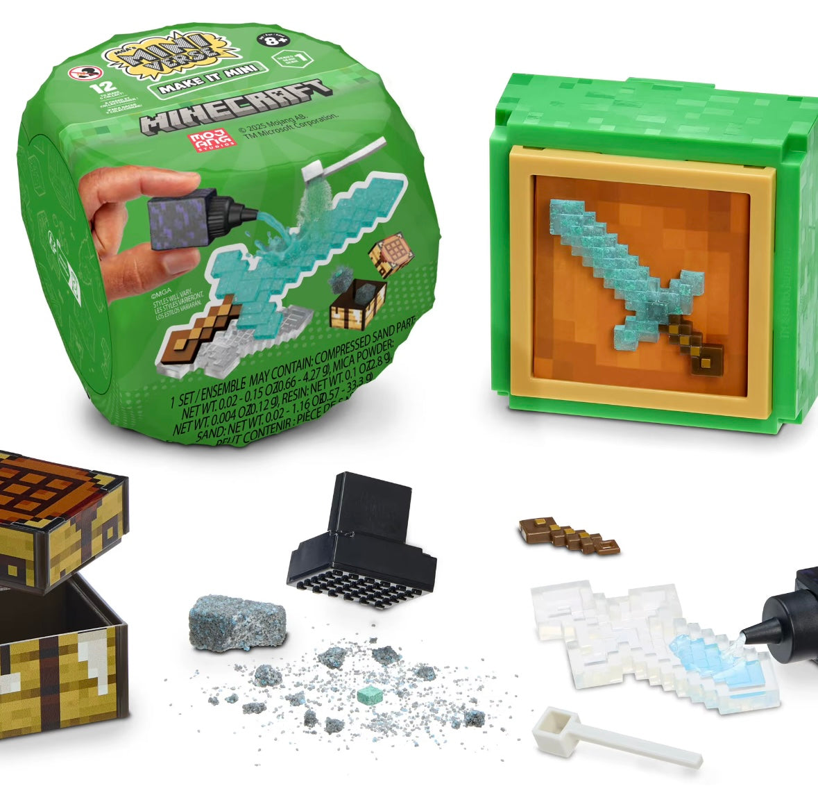 MGA’s Miniverse Make It Mini Minecraft DIY Mystery Collectible, Series 1