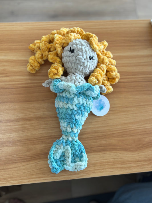Crochet Plush Mermaid Handmade