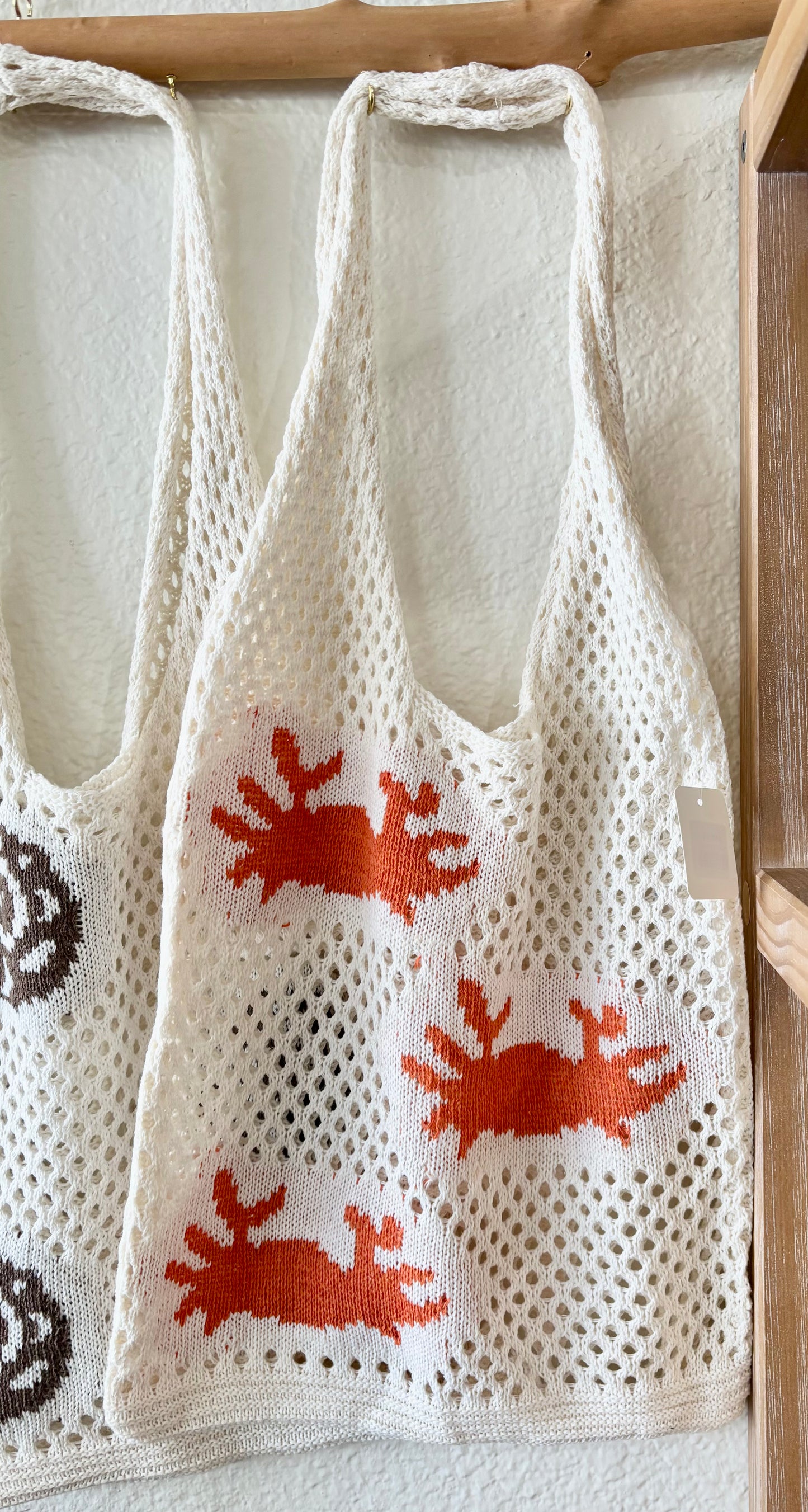 Crochet Beach Tote Bag