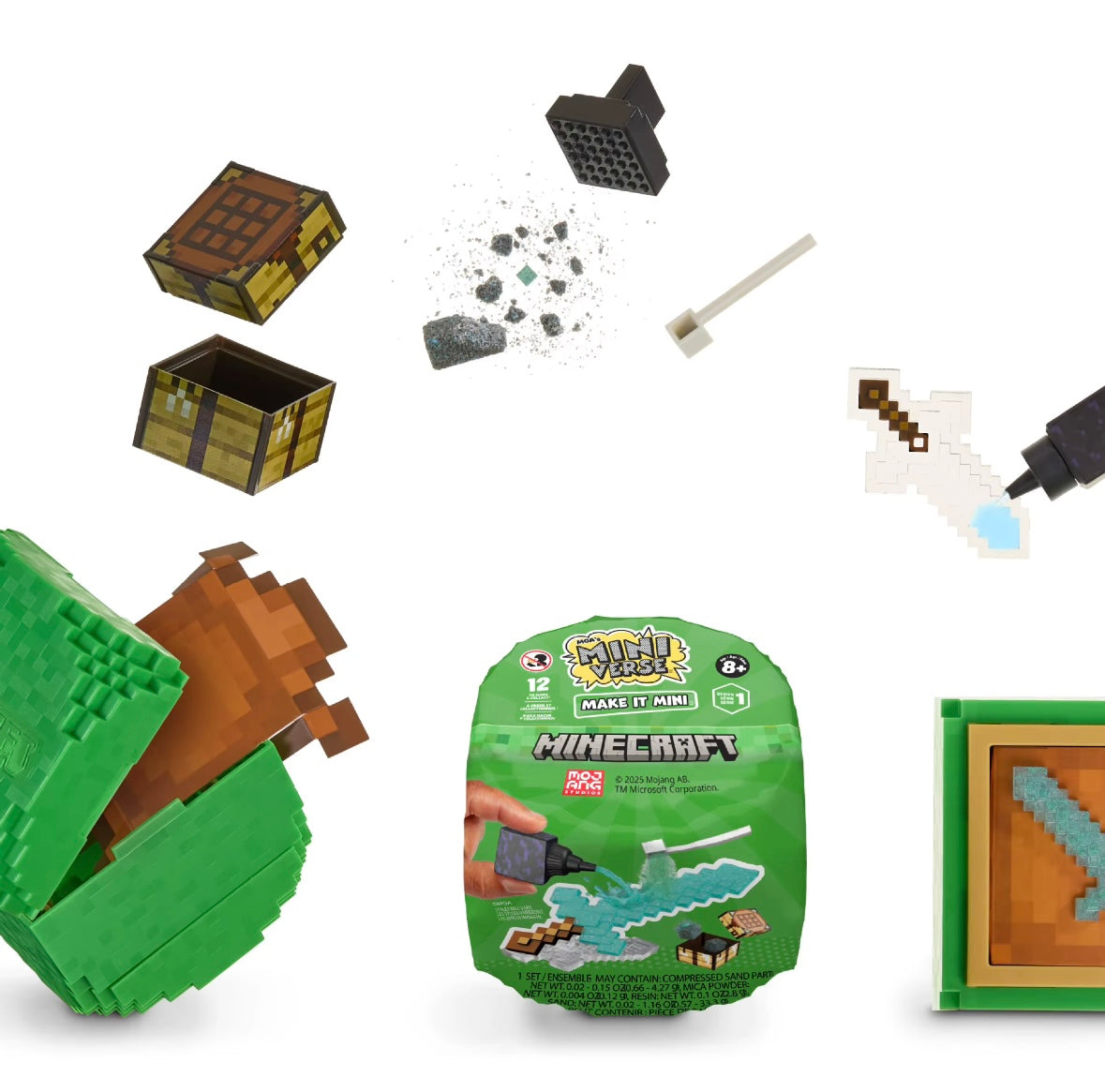 MGA’s Miniverse Make It Mini Minecraft DIY Mystery Collectible, Series 1