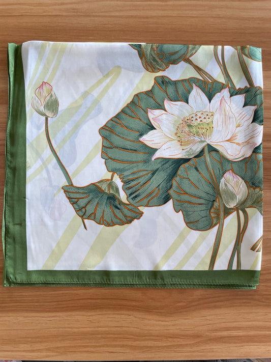 Bandana Scarf - Lotus Green