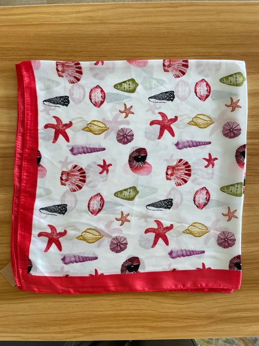 Bandana Scarf - Seashell Pink