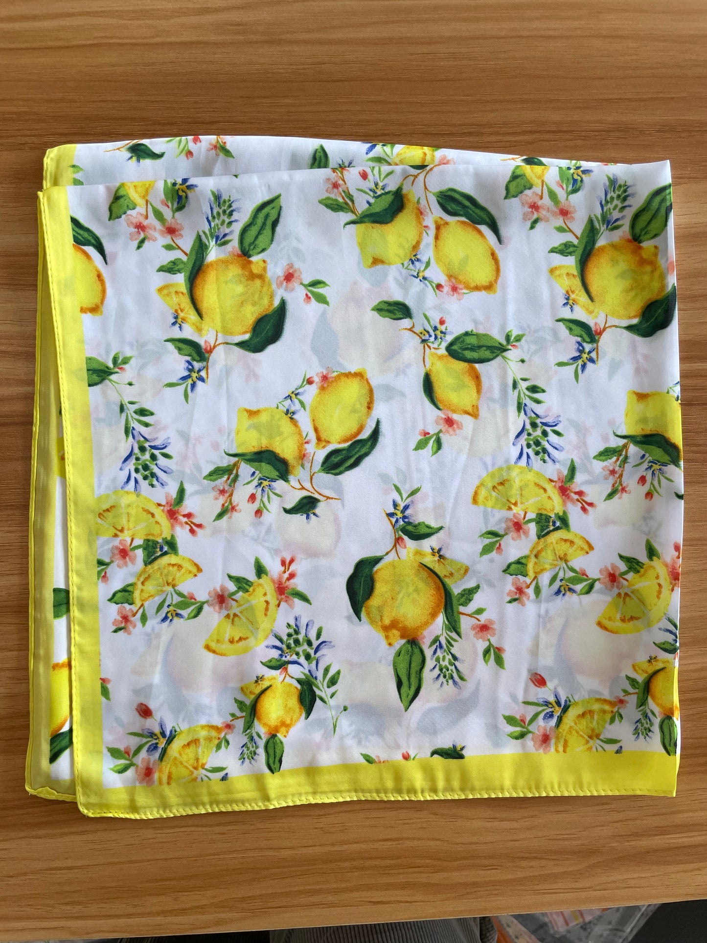 Bandana Scarf - Lemon