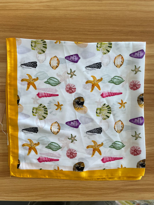 Bandana Scarf - Seashell Gold