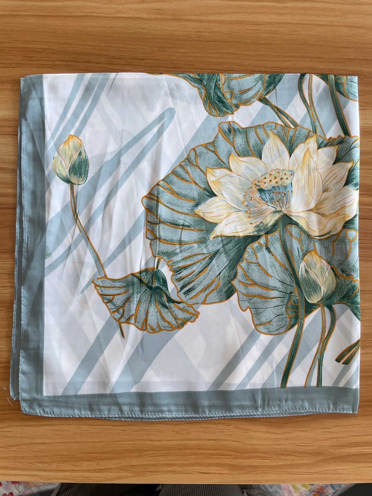 Bandana Scarf - Lotus Grey