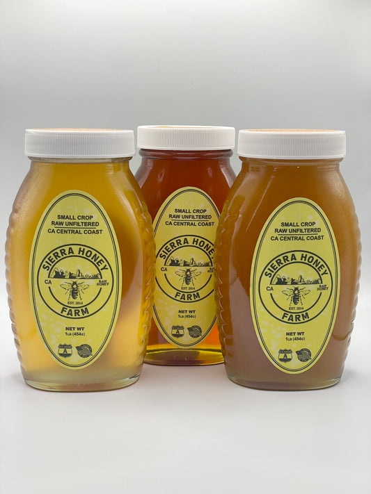 Sierra Honey Farm Local California Honey – 6 Varieties