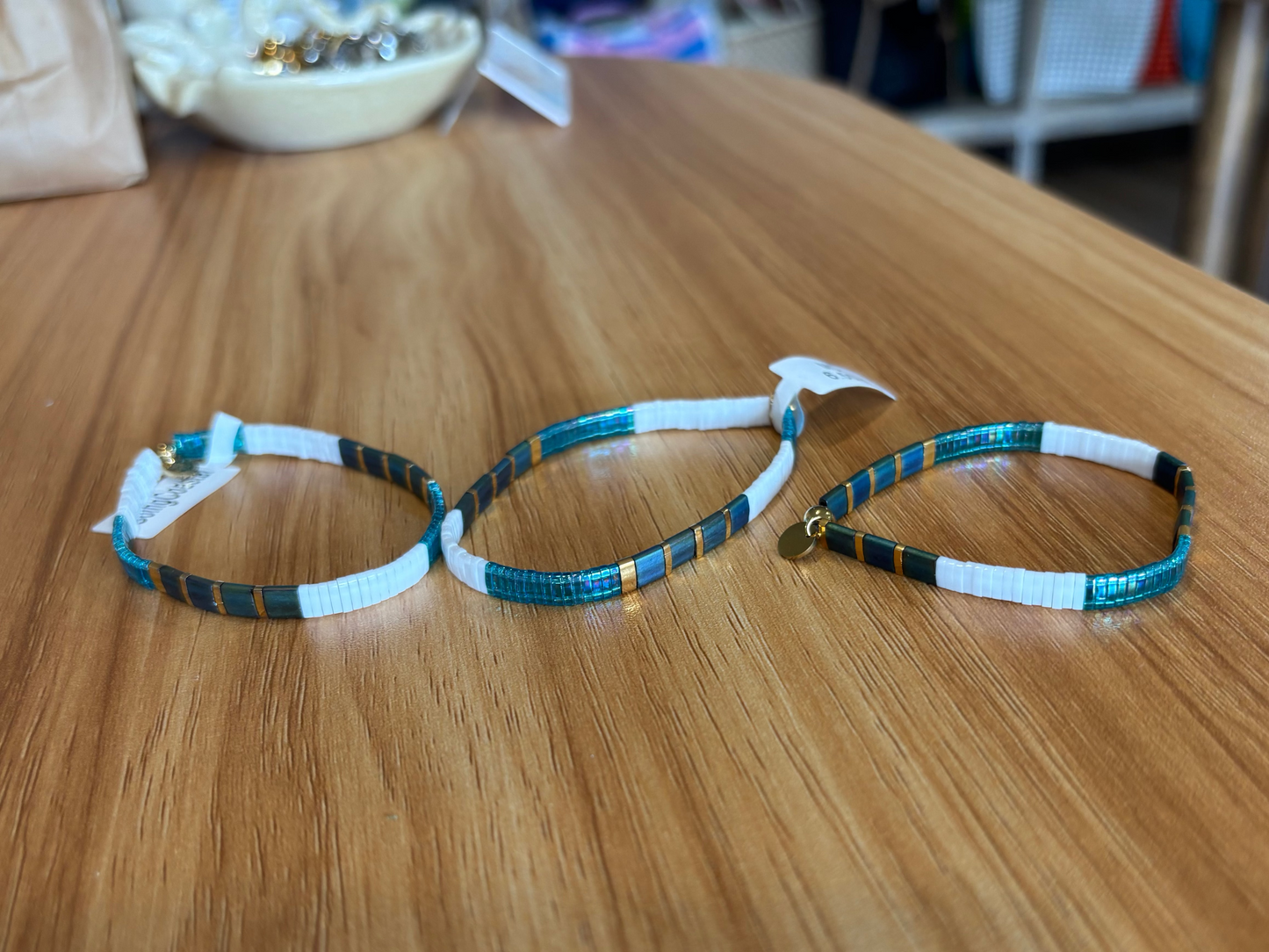 Going Coastal - Tila Bead Bracelet Single
