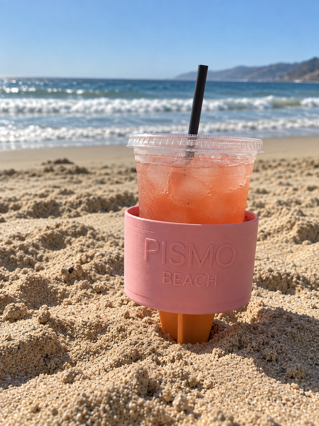 Pismo Beach Sand Cup Holder | Variety of Colors