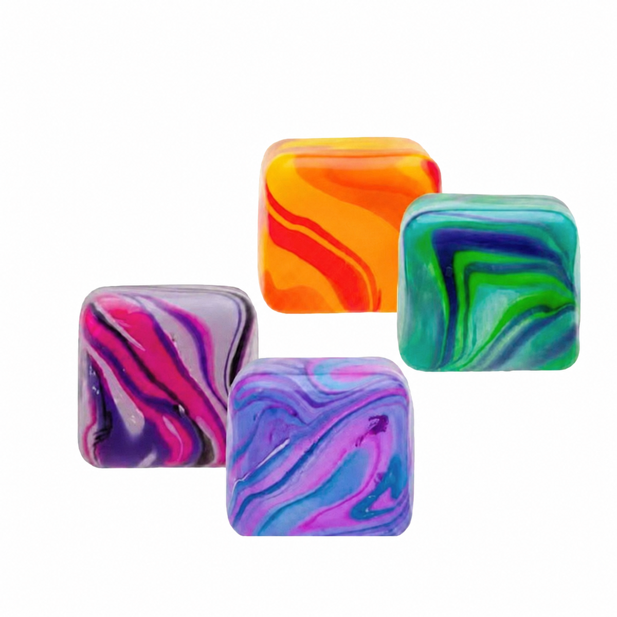 Ice Cube Swirl Squishy Sensory Toy