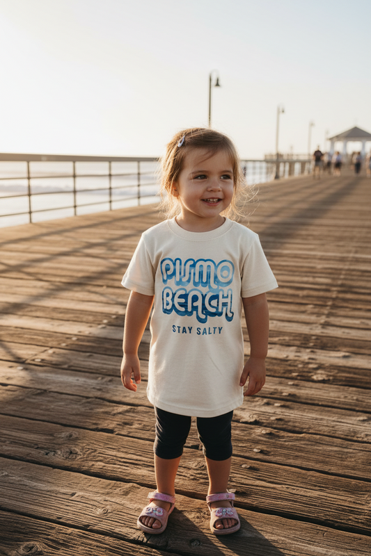 Pismo Beach Stay Salty T Shirt Baby, Toddler, Kids Shirt