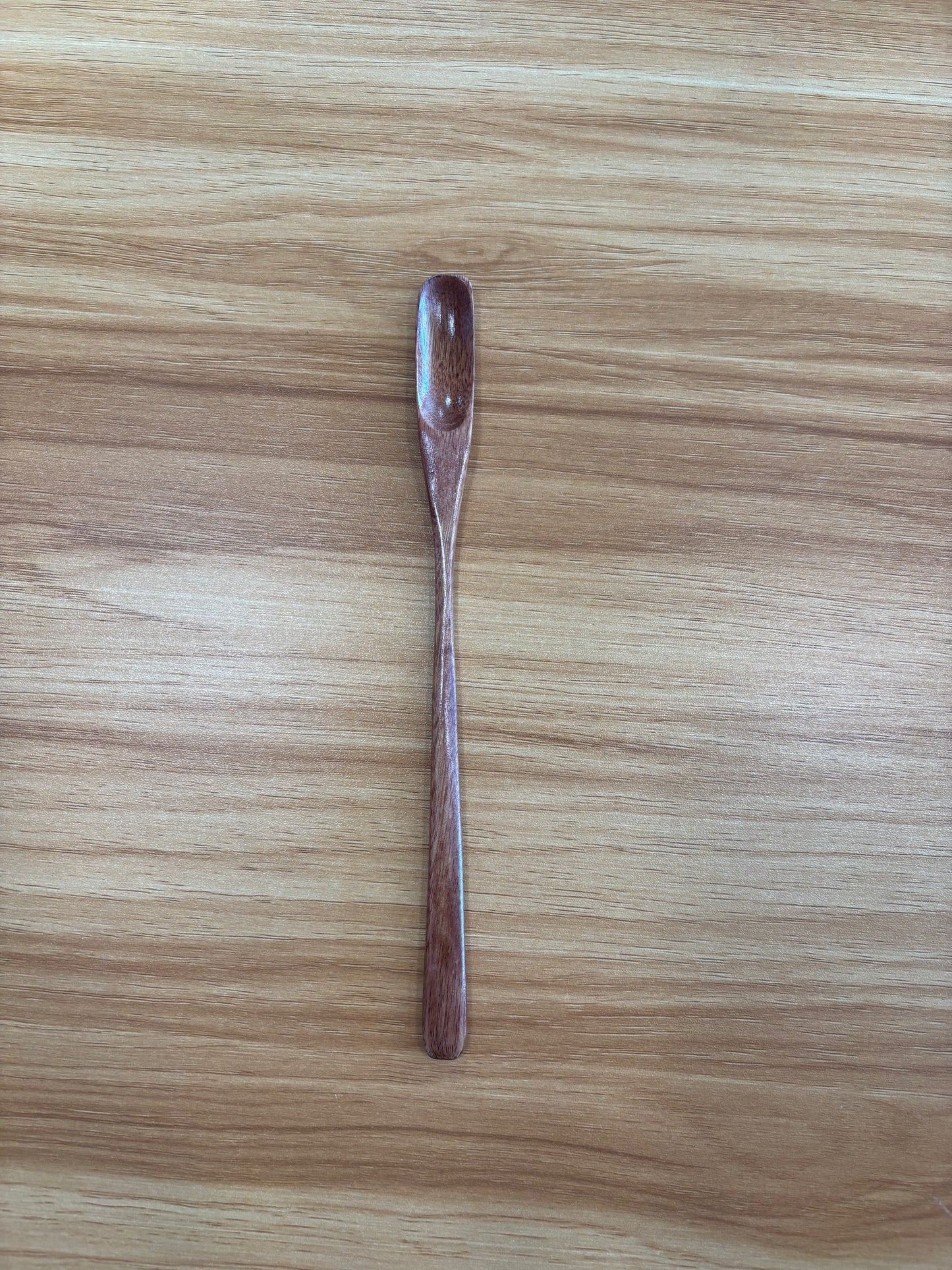 Wooden Long Handle Honey Spoon - 8 inches