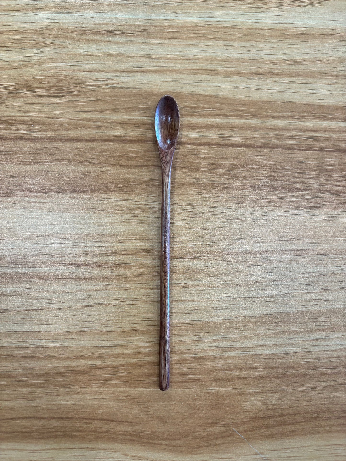 Wooden Long Handle Honey Spoon - 8 inches