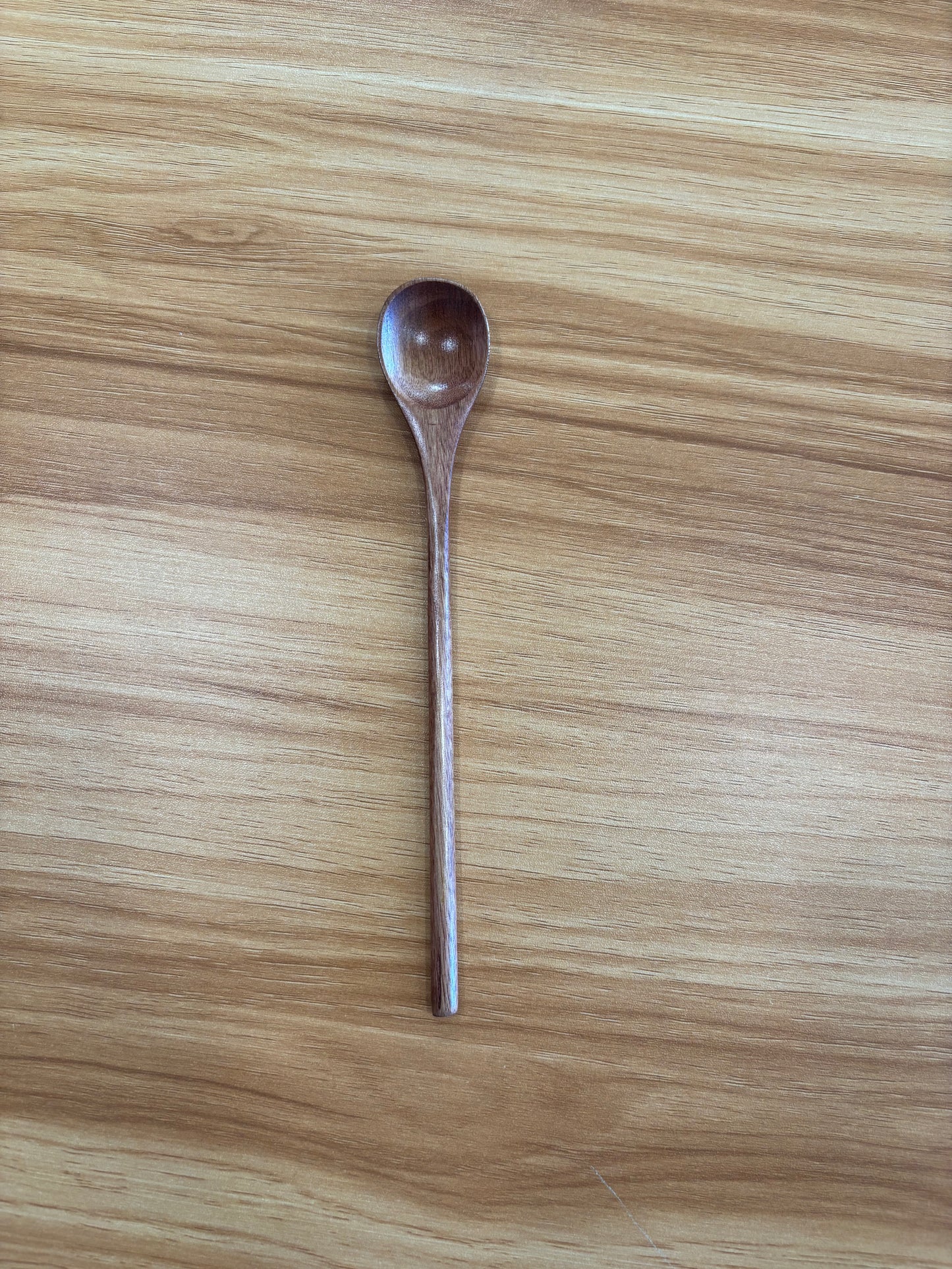 Wooden Long Handle Honey Spoon - 8 inches
