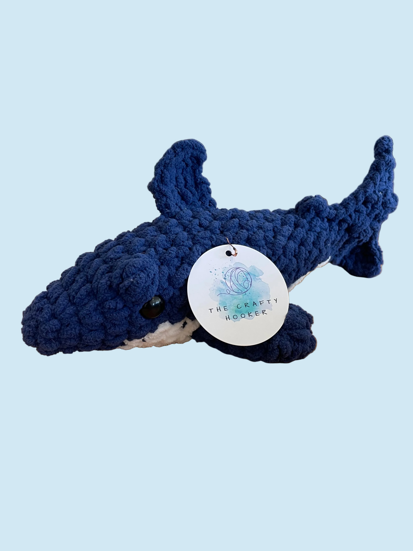 Crochet Shark - Hand Crocheted