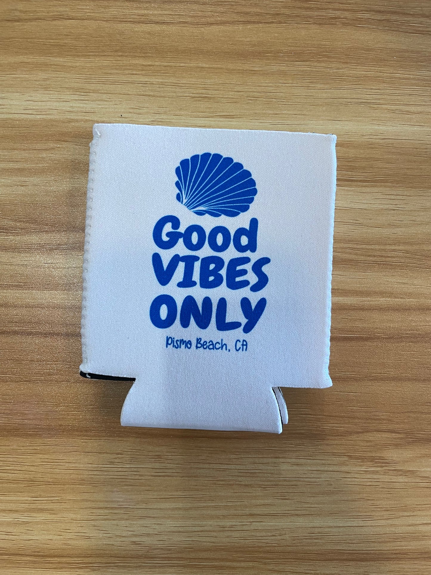 Pismo Beach Slim Can Cooler Koozie - Coastal Drink Sleeve