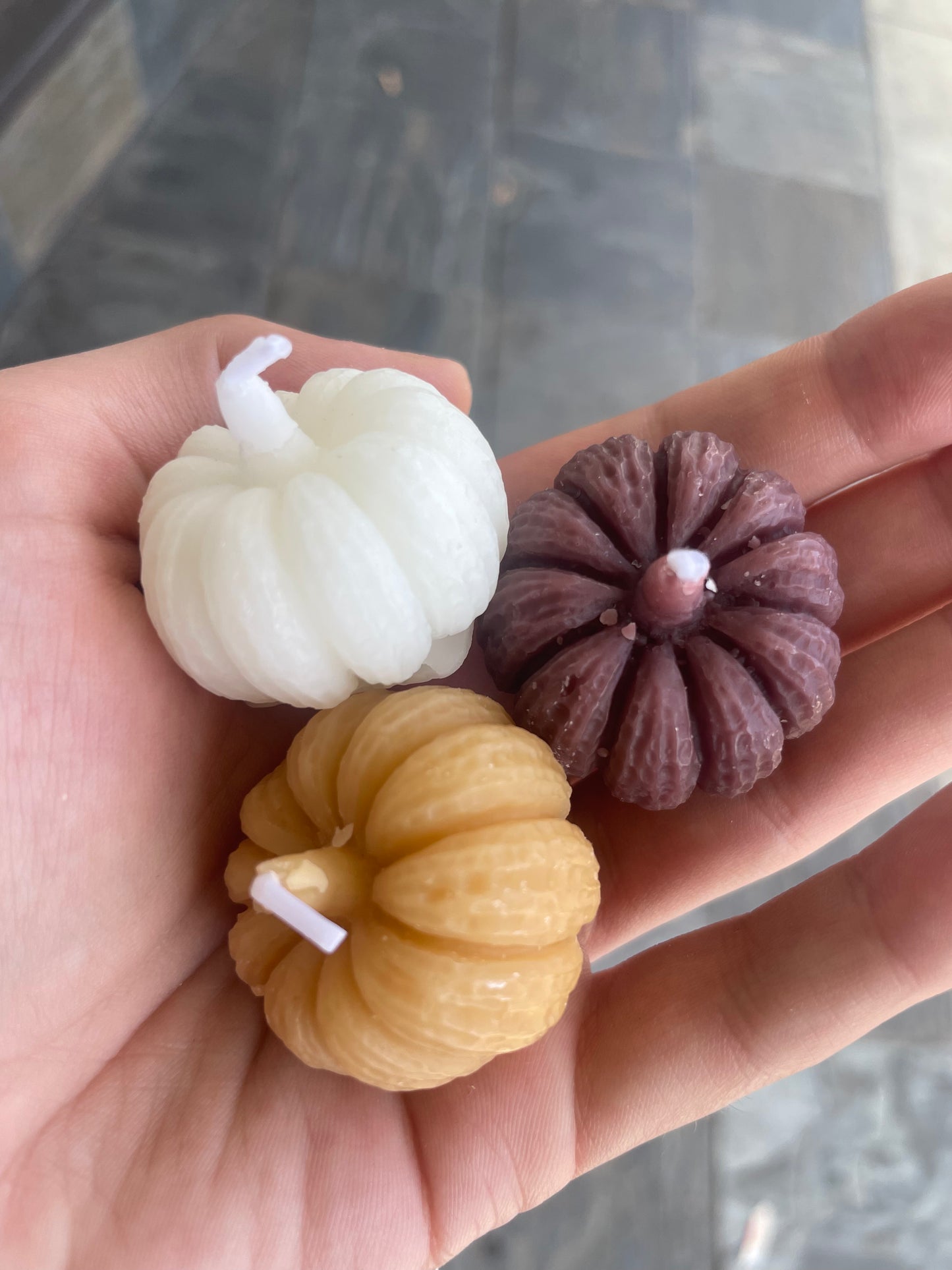 Pumpkin Tea Light Candles