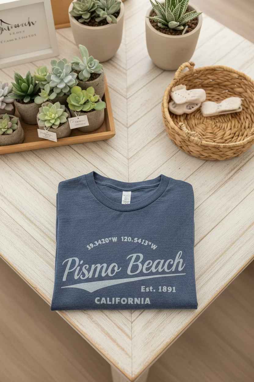 Latitude Pismo Beach - Soft Tri Blend Tshirt