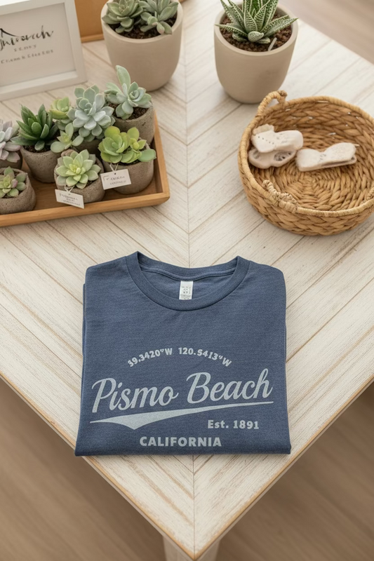 Latitude Pismo Beach - Soft Tri Blend Tshirt
