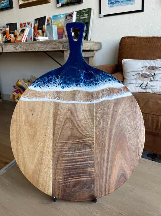 Round Resin Charcuterie Board 15.35”