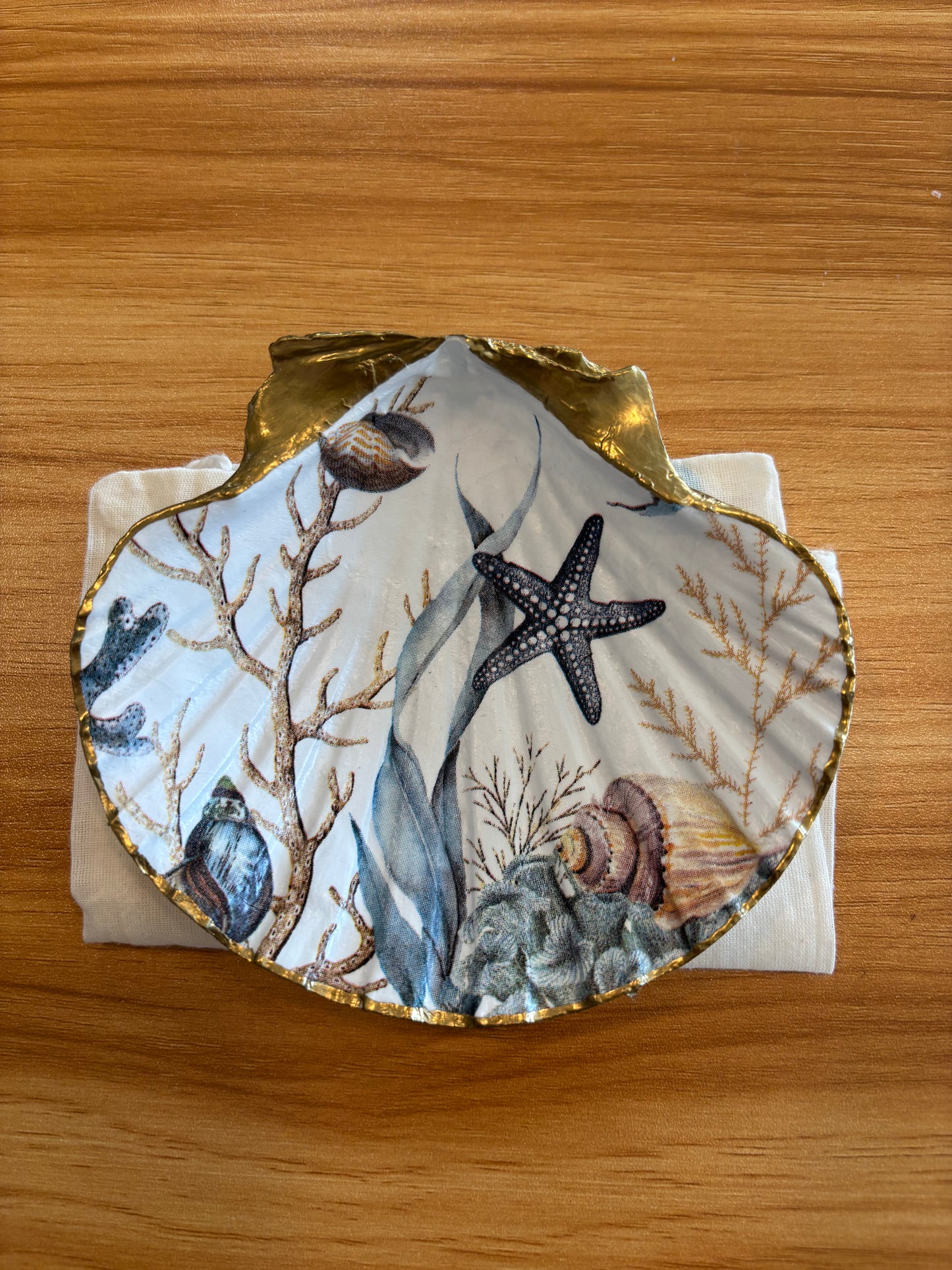 Shell Art Sea Scene Large